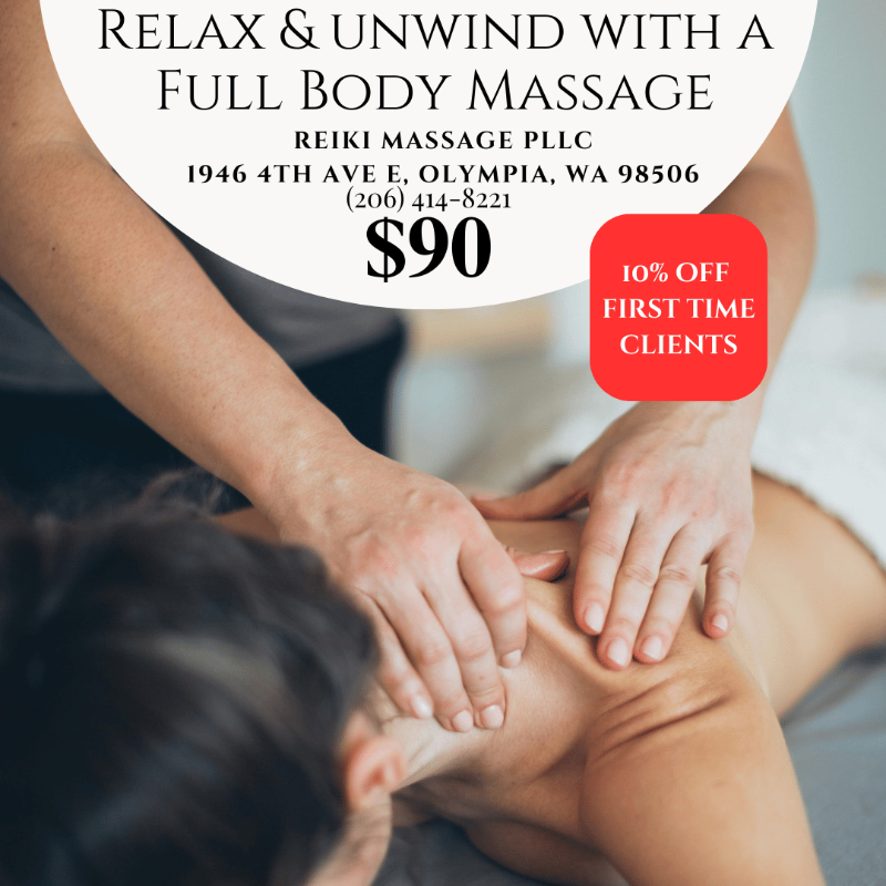 Reiki Massage Metaphysical Healing Service - Olympia WA | Vagaro